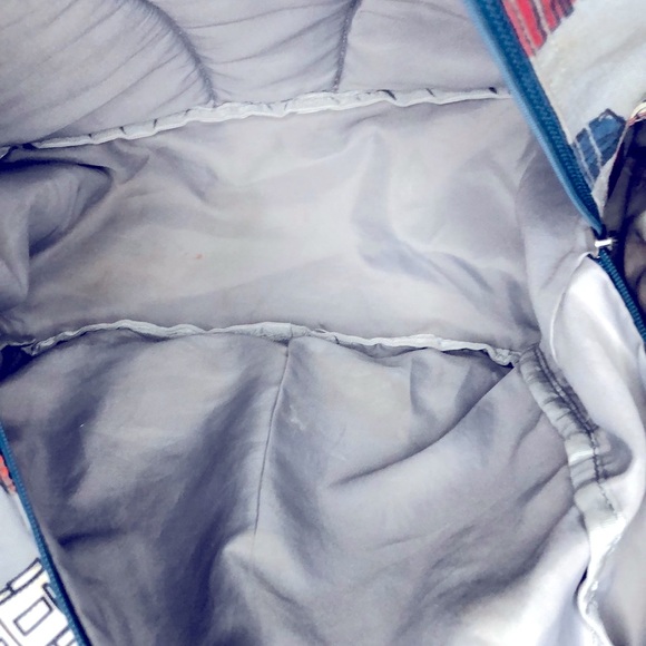 STAR WARS Hanna Anderson gray back pack. R2D2 Yoda, C-3PO, Darth Vader graphics - Picture 13 of 16